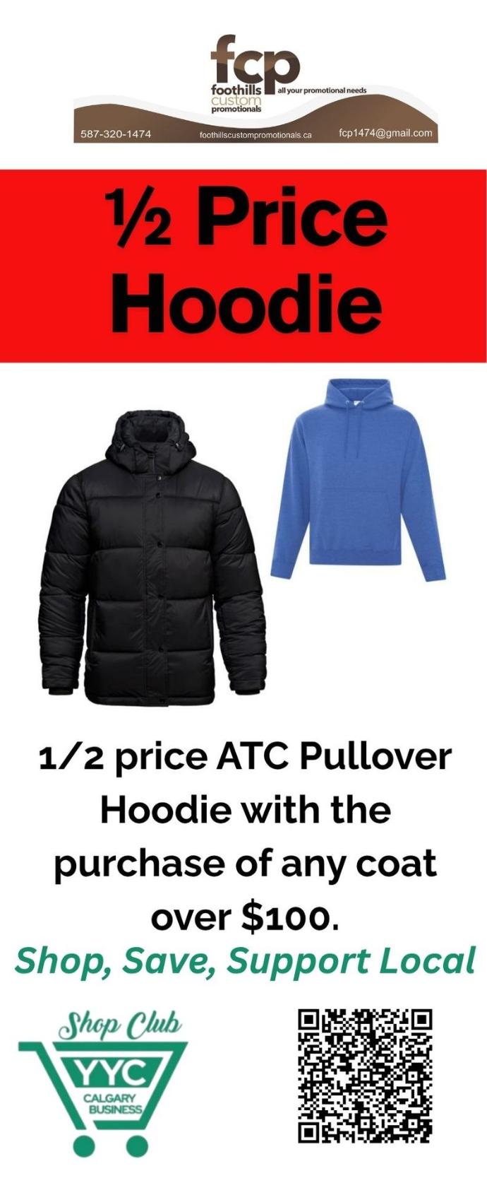 1/2 price ATC Pullover Hoodie